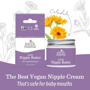 Earth Mama Vegan Nipple Butter for Nursing Mamas