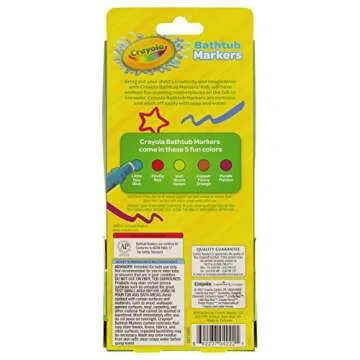 Crayola Bathtub Markers - Washable Fun for Kids