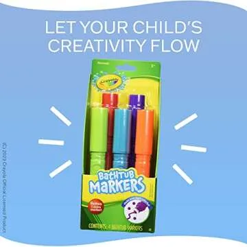 Crayola Bathtub Markers - Washable Fun for Kids