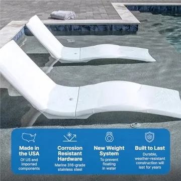 Step2 Vero Pool Lounger for Stylish Poolside Relaxation