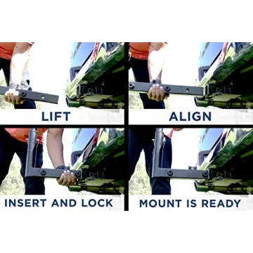 Mount-It! Tailgate TV Stand for 2 Inch Receivers