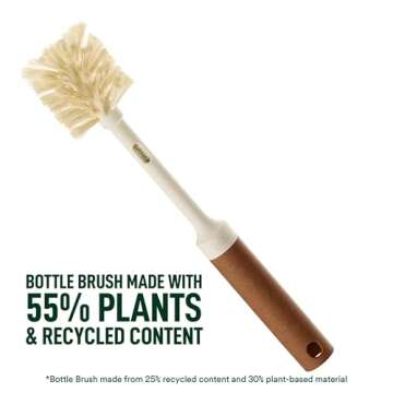 Scotch-Brite Greener Clean Bottle & Straw Brush Set