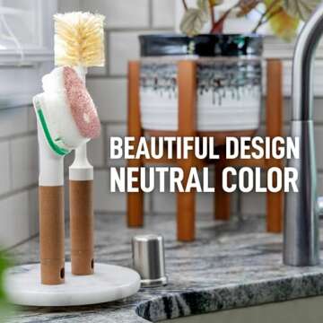 Scotch-Brite Greener Clean Bottle & Straw Brush Set