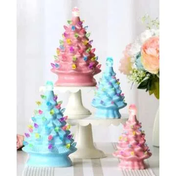 Easter Bubble Tree Look Plug-In Nightlight for Kids