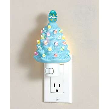 Easter Bubble Tree Look Plug-In Nightlight for Kids