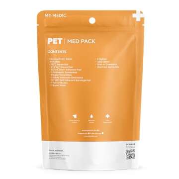 My Medic - MedPacks Pet Medic - Comprehensive First Aid Kit for Pets, Essential Care Supplies, Perfe...