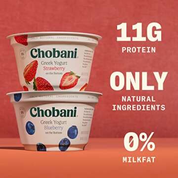 Chobani® Non-Fat Greek Yogurt Peach on the Bottom 5.3oz