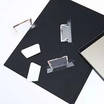 Y YOMA 12 Pack Rose Gold Hanging File Folders Letter Size Decorative File Folder Cute Pretty Hanging Folder Organizer for Filing Cabinet Office Home with 1/5-Cut Adjustable Tabs, 3 Marble Design