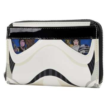 Loungefly Stormtrooper Zip Wallet - Vegan Leather, Stylish Design