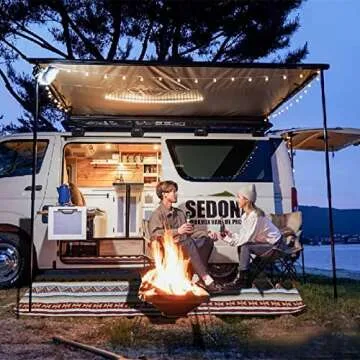 YRXRUS Picnic Blankets, Boho Picnic Mat for Waterproof Foldable, 79”x79” Extra Large Thick, Sandproof Oversized Outdoor Mat, for Parties, Camping, Park, Travel, Grass Gifts