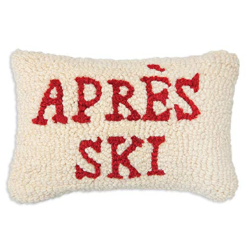 Chandler 4 Corners Ski Pillow - Handcrafted Wool Decor