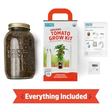 Back to the Roots Cherry Tomato Planter Kit for Home Gardening