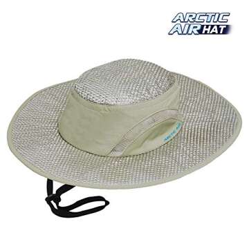Arctic Air Evaporative Cooling Hat - Adjustable Sun Protection with Hydro-Chill Technology