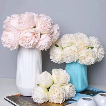 U'Artlines Artificial Peony Silk Flower Decor for Every Occasion