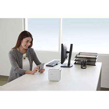 DYMO MobileLabeler Label Maker with Bluetooth Smartphone Connectivity (1982171)