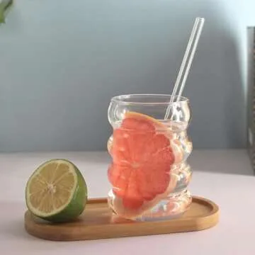 Stylish Btrquedo Wave Bubble Drinking Glasses Set