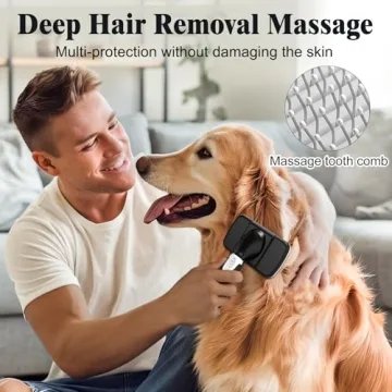 3PCS Dog Grooming Kit for Shedding & Bathing