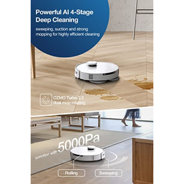 ECOVACS DEEBOT T10 OMNI - Powerfully Smart Cleaning Robot