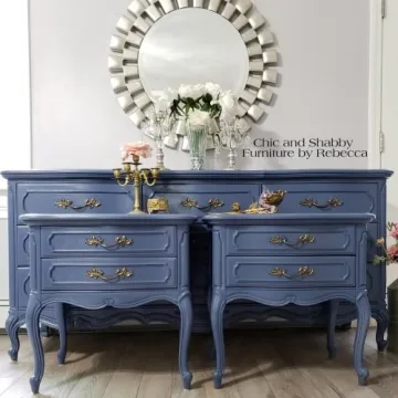 Dixie Belle Yankee Blue Chalk Paint for DIY Furniture