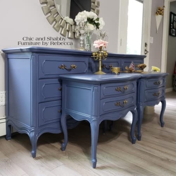 Dixie Belle Yankee Blue Chalk Paint for DIY Furniture