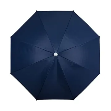 Picnic Time 5.5' Outdoor Beach Umbrella, Adjustable Canopy