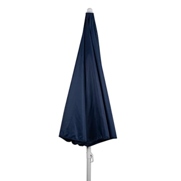 Picnic Time 5.5' Outdoor Beach Umbrella, Adjustable Canopy