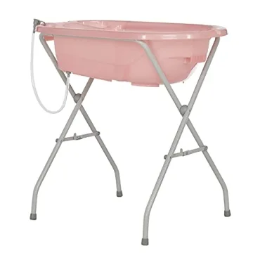 Dream On Me Splish Splash Bath Tub Stand for Easy Bathing