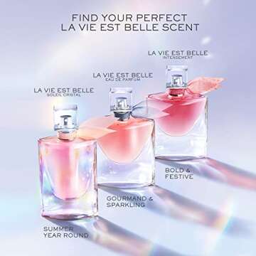 Lancôme​ La Vie Est Belle Soleil Eau de Parfum - Long Lasting Fragrance with Notes of Citrus, Sweet Vanilla & Tropical Coconut - Warm & Radiant Women's Perfume - 3.4 Fl Oz