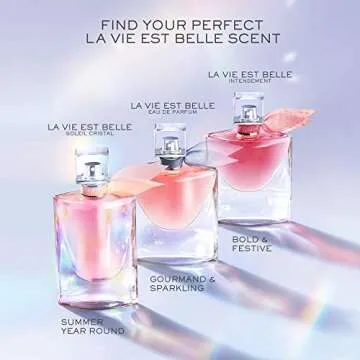 Lancôme​ La Vie Est Belle Soleil Eau de Parfum - Long Lasting Fragrance with Notes of Citrus, Sweet Vanilla & Tropical Coconut - Warm & Radiant Women's Perfume - 3.4 Fl Oz