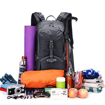 G4Free 45L Hiking Backpack Waterproof Lightweight