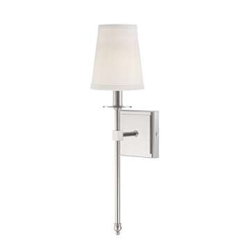 Savoy House Monroe 1-Light Sconce: Elegant Bathroom Lighting