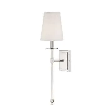 Savoy House Monroe 1-Light Sconce: Elegant Bathroom Lighting