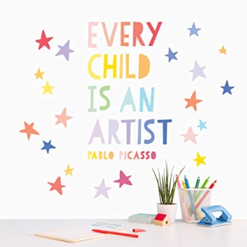 Inspirational Wall Decals Every Child is an Artist