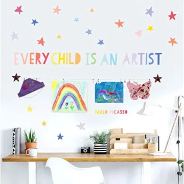 Inspirational Wall Decals Every Child is an Artist