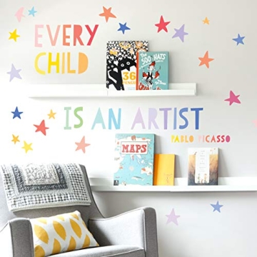 Inspirational Wall Decals Every Child is an Artist