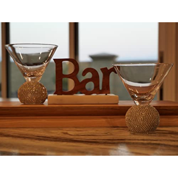 GEMELLO Stemless Cocktail Glass Set for Elegant Celebrations