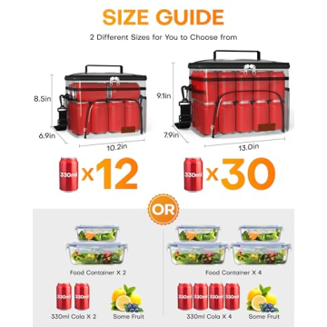 HOTOR Insulated Lunch Box - Ideal for Work & Travel