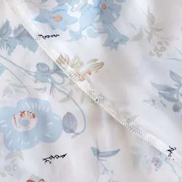 SLPBABY Silk Pillowcase for Hair and Skin with Hidden Zipper Print (Standard(20''x26''), Pattern 23)