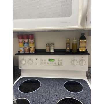 WarmSupply Stove Top Shelf - 30" Kitchen Storage Solution