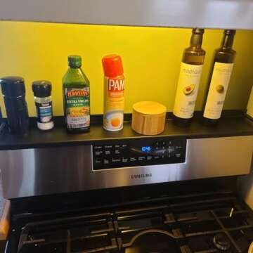 WarmSupply Stove Top Shelf - 30" Kitchen Storage Solution