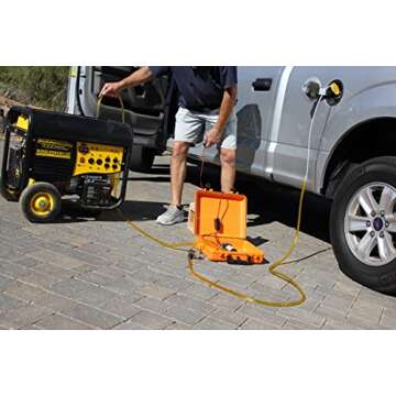 FlowJoe - Gas Guzzler Fuel Transfer Pump Moves 72 Gallons of Fuel or Water Per Hour. Great for Preppers, UTV's, Boats, Equipment, Cars, Gas, Diesel, Etc. Mfg in the USA.