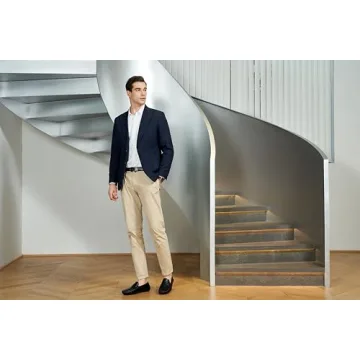 Jousen Men's Lightweight Casual Loafers for Stylish Comfort