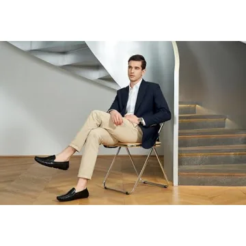 Jousen Men's Lightweight Casual Loafers for Stylish Comfort