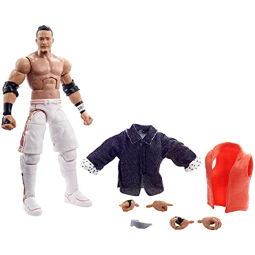 WWE Kushida Elite Collection Action Figure – Posable Gift for Wrestling Fans Ages 8 & Up
