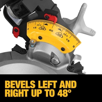 DEWALT Miter Saw 12-Inch Double-Bevel DWS716 for Precision