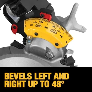 DEWALT Miter Saw 12-Inch Double-Bevel DWS716 for Precision