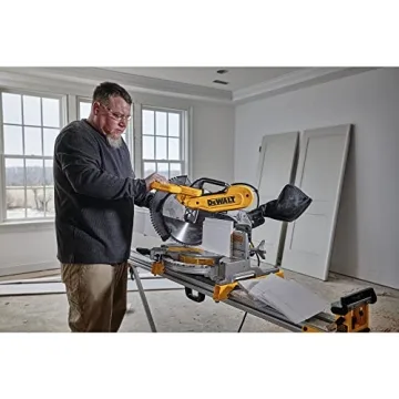 DEWALT Miter Saw 12-Inch Double-Bevel DWS716 for Precision
