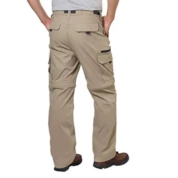 BC Clothing Men’s Lightweight Convertible Pants for Hiking