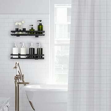 Versatile YSHIHE Wall Mounted Spice Rack Organizer