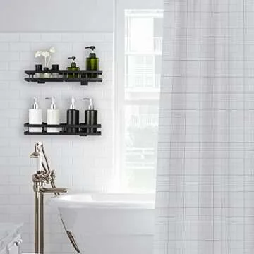 Versatile YSHIHE Wall Mounted Spice Rack Organizer